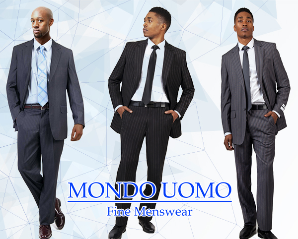Italian Designed Mondo Uomo Mens Suits 2024
